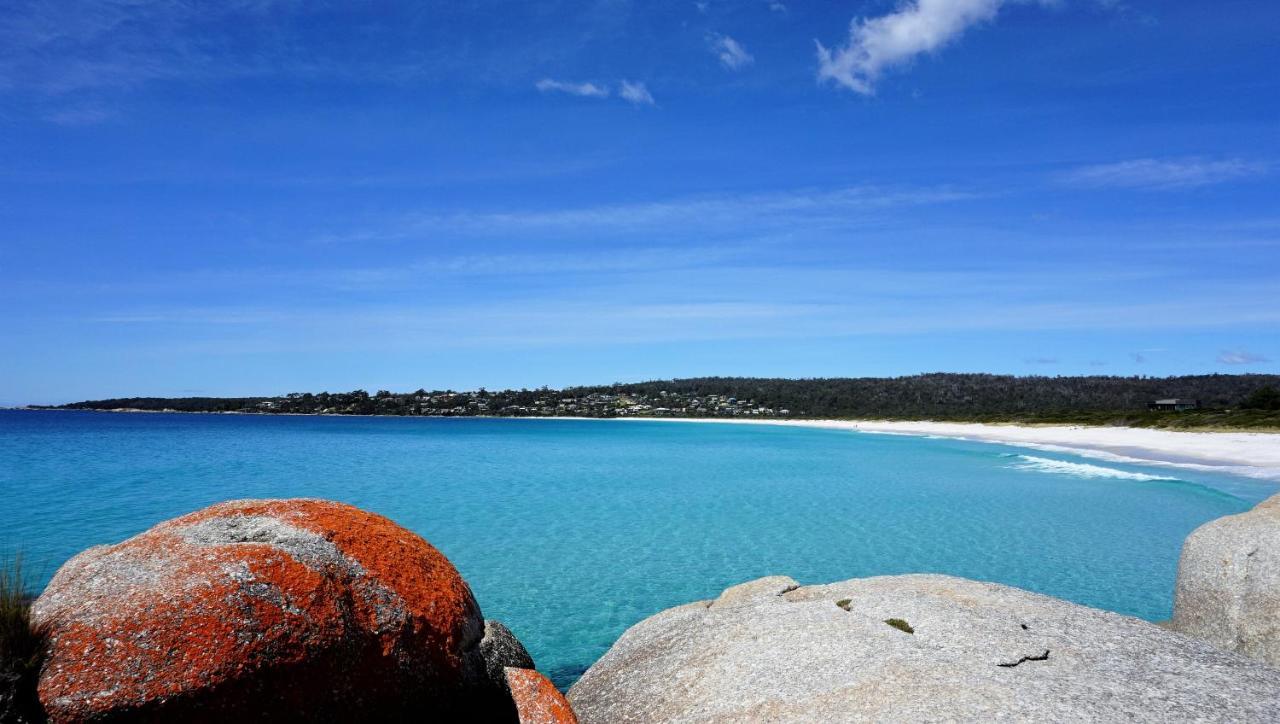 Sea Eagle Cottage Amazing Views Of Bay Of Fires Binalong Bay Esterno foto