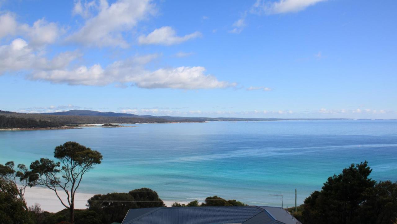 Sea Eagle Cottage Amazing Views Of Bay Of Fires Binalong Bay Esterno foto
